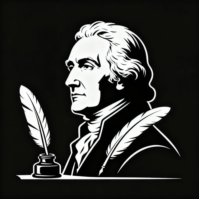 Thomas Jefferson Easy Drawing gallery
