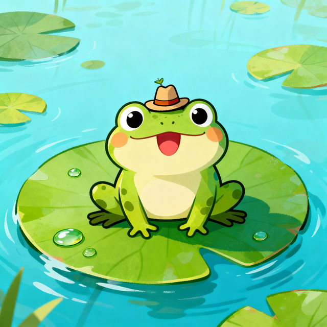 Funny Frog Drawings - Made With AI gallery