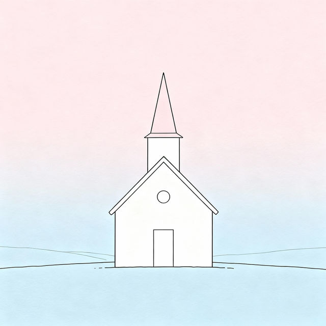 Simple Church Drawings gallery