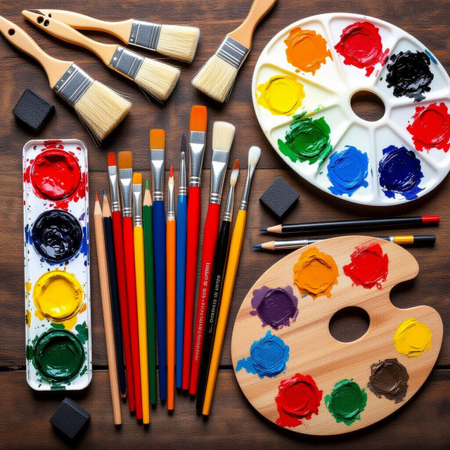 Art Supplies Drawing gallery