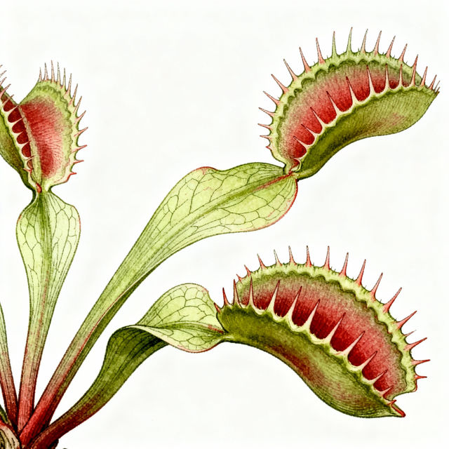 Drawing Venus Fly Trap gallery
