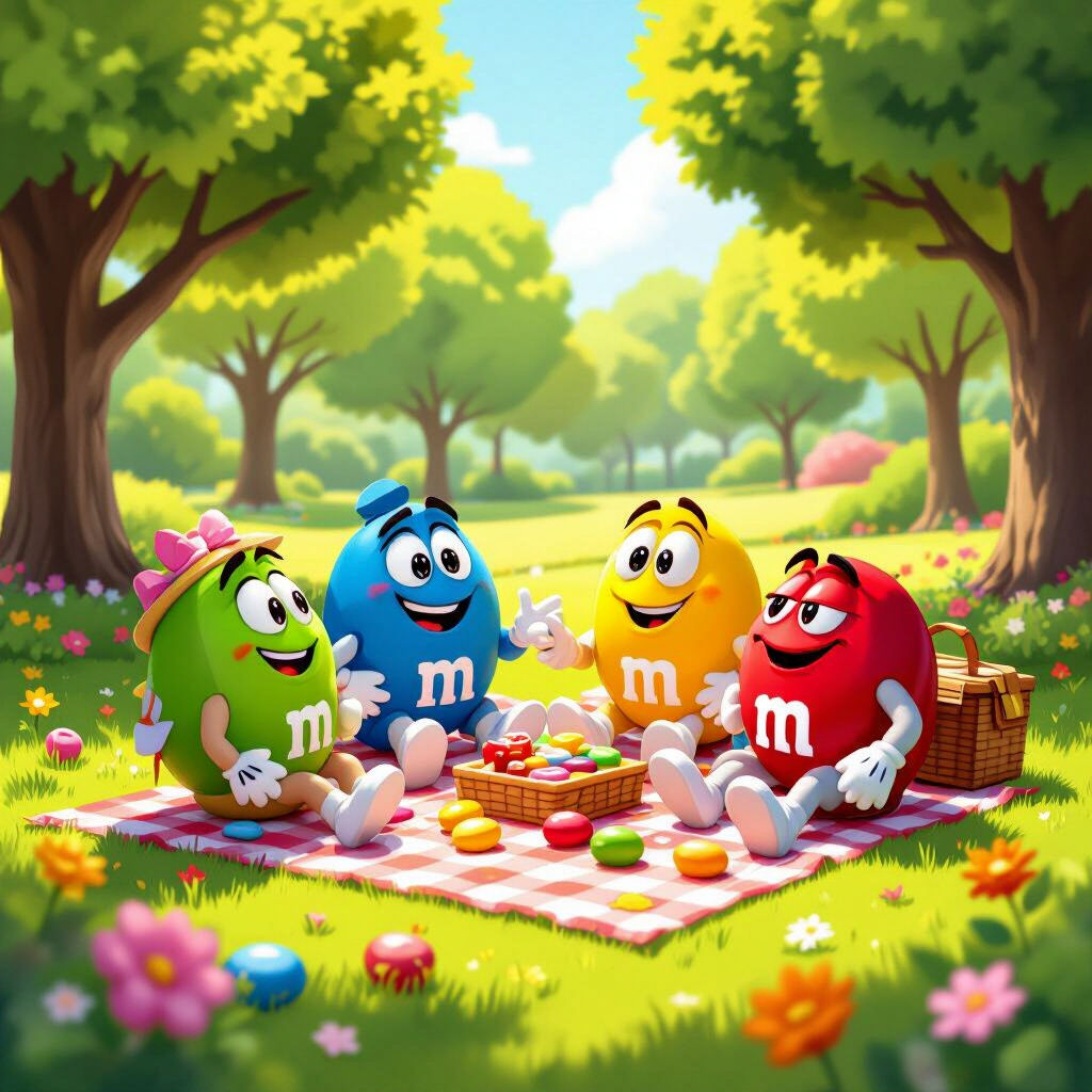 M&m Drawings - AI Generated Art