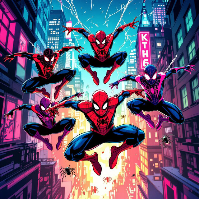 Spider-Verse Art gallery