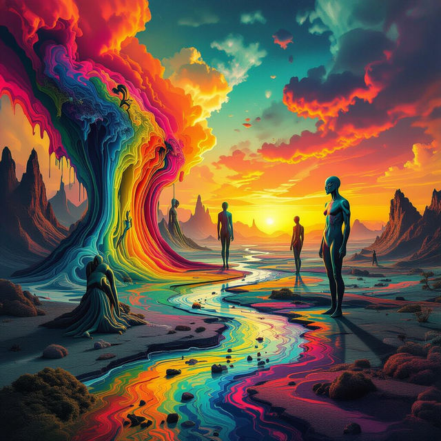 Distorted Pictures - Created With AI gallery