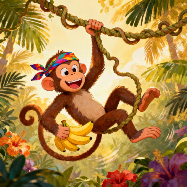 Drawing Monkeys - AI Art gallery