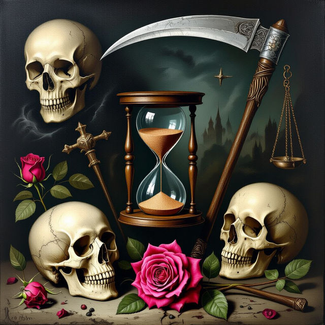 Symbols of Death in Art gallery