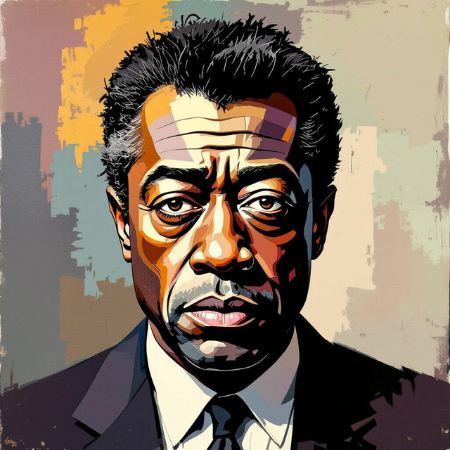 James Baldwin Art - Created with AI gallery