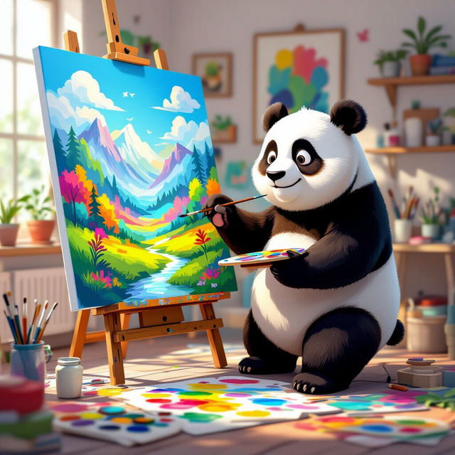 Art Panda Art gallery