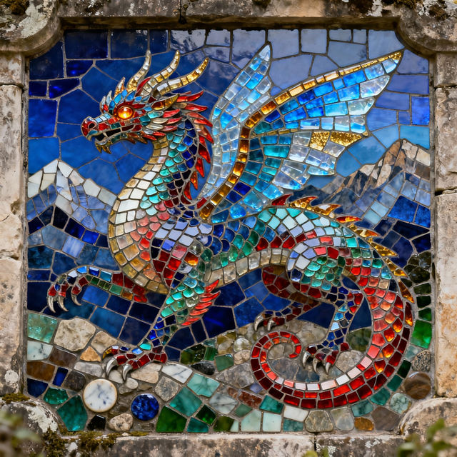 Mosaic Drawing Art gallery