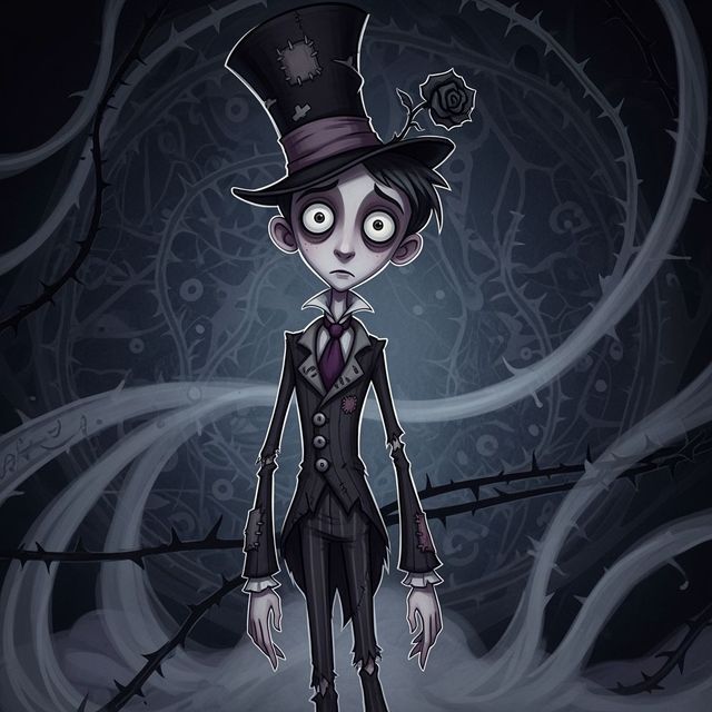 Explore the Unique World of Tim Burton Art gallery