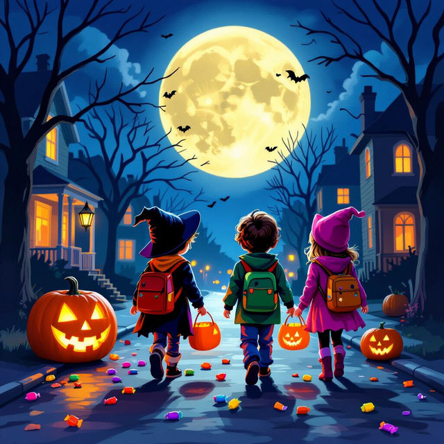 Trick Or Treat Images - Spooky & Fun AI Art gallery