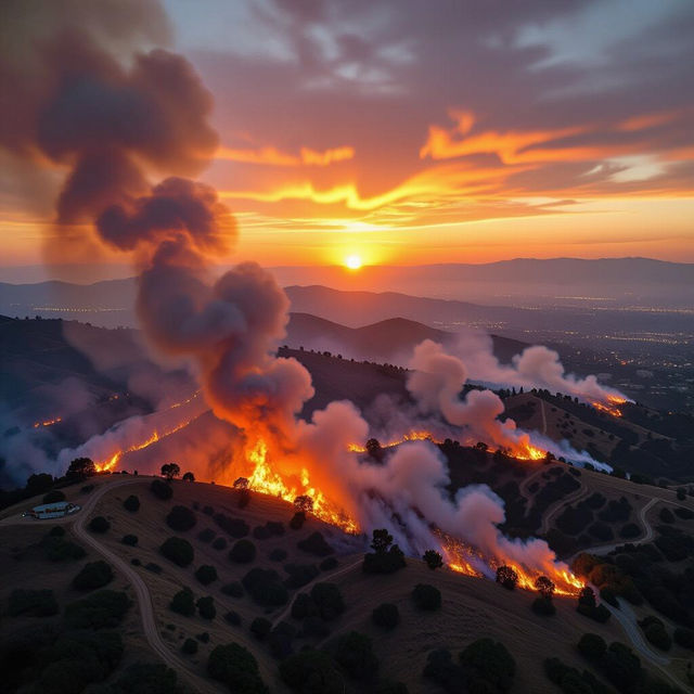 Pictures of Los Angeles Fires gallery