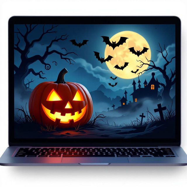Spooky Halloween Wallpaper for Your Laptop gallery