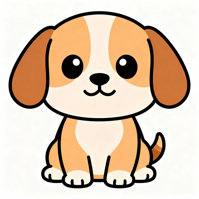 Dog Drawing Easy Step By Step gallery