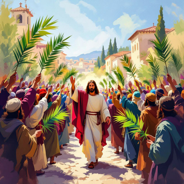 Palm Sunday Pictures - AI Generated gallery