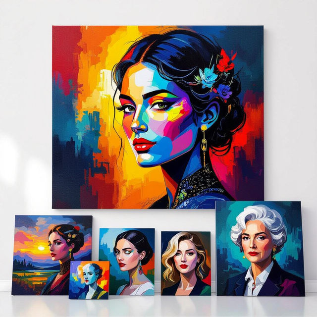 AI Art Canvas Sizes gallery
