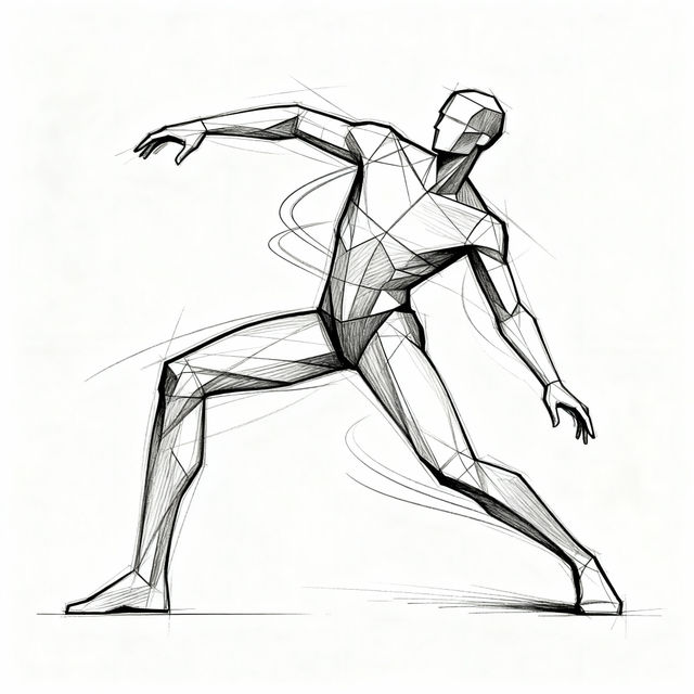 Human Sketch Base Art gallery