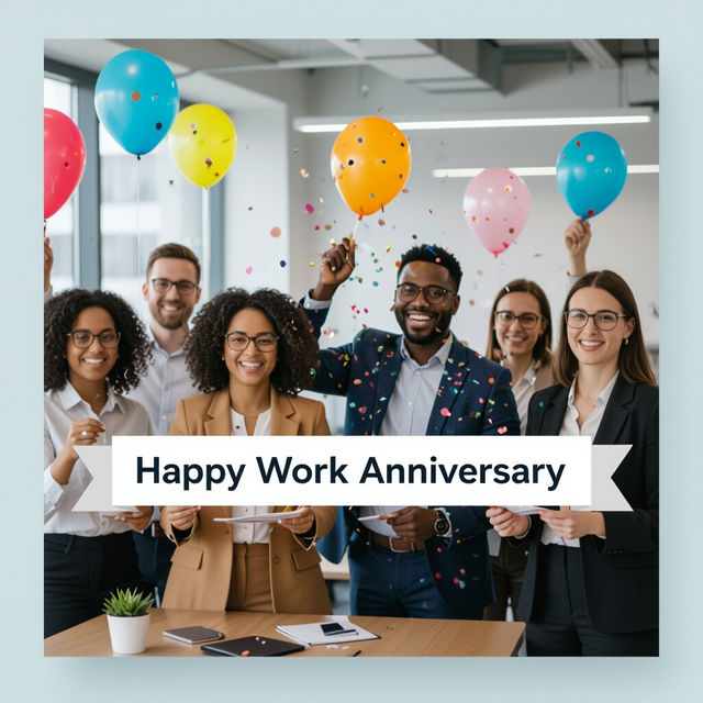 Work Anniversary Images & GIFs gallery
