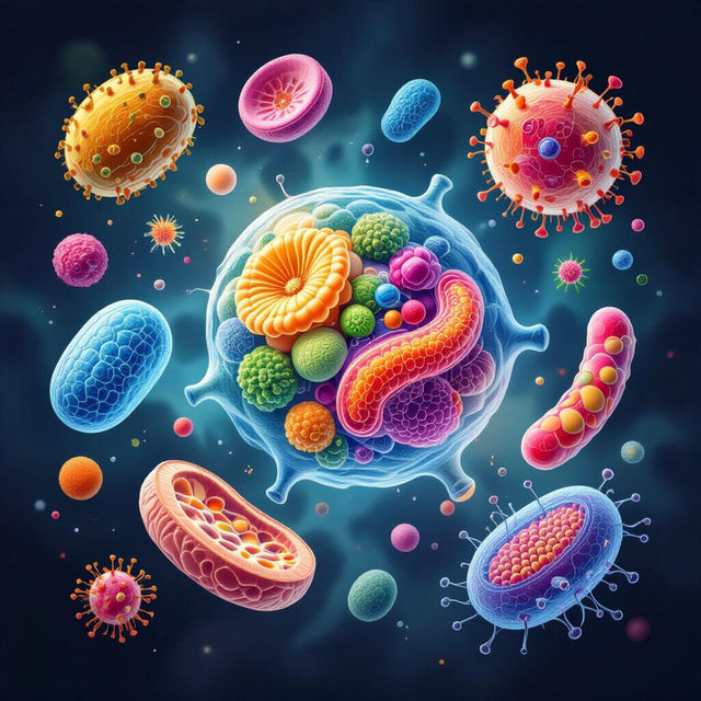 Picture Of Cells - Generated With AI gallery