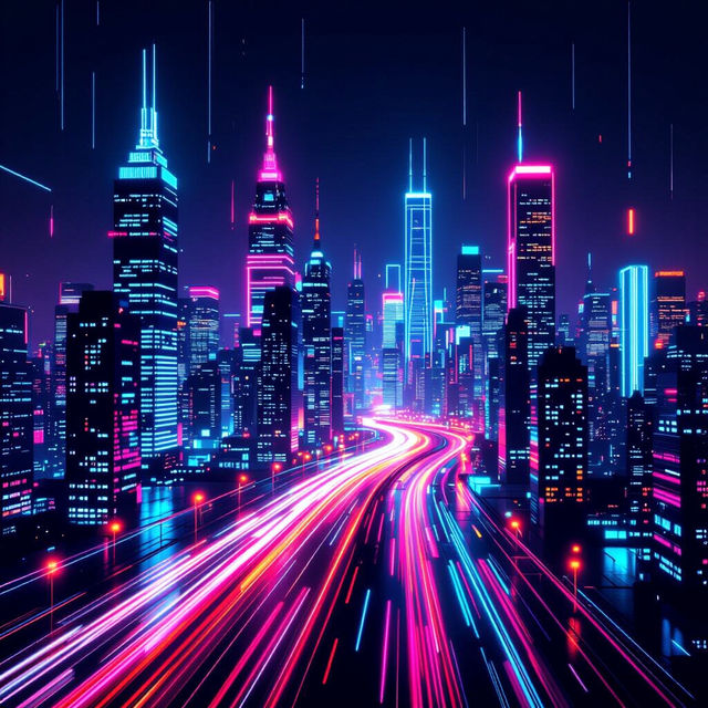 Cool Neon Wallpaper 4k gallery