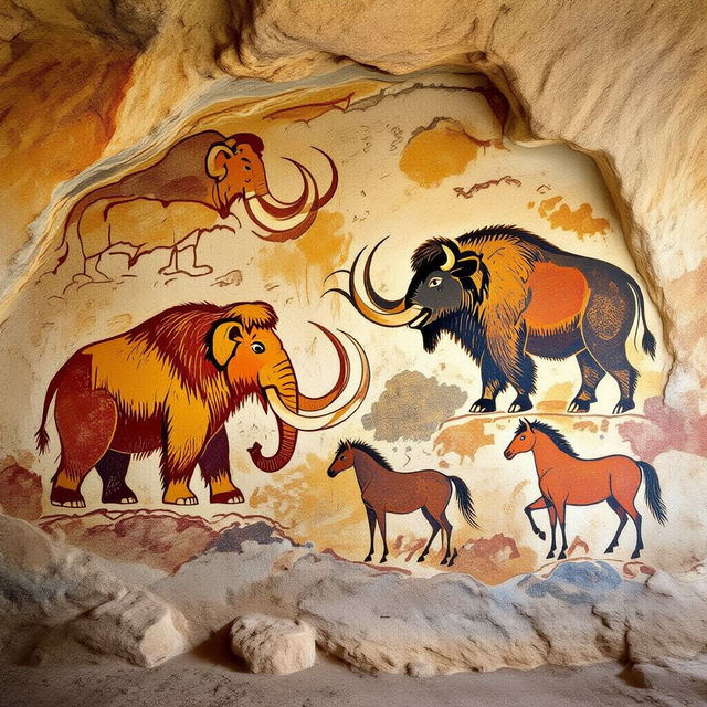 Cave Art Animals gallery
