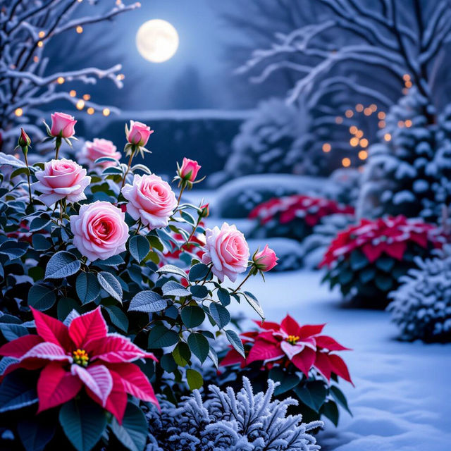 December Flower Photos - AI Generated gallery