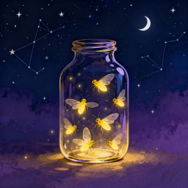 Fireflies Drawing gallery