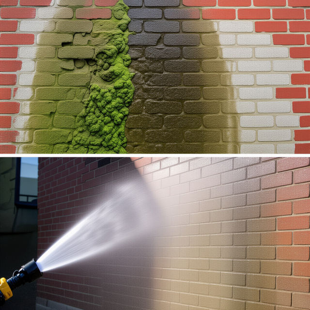 Pressure Washing Pictures - AI Generated gallery