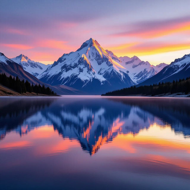 Mountain Pictures - Made With AI gallery