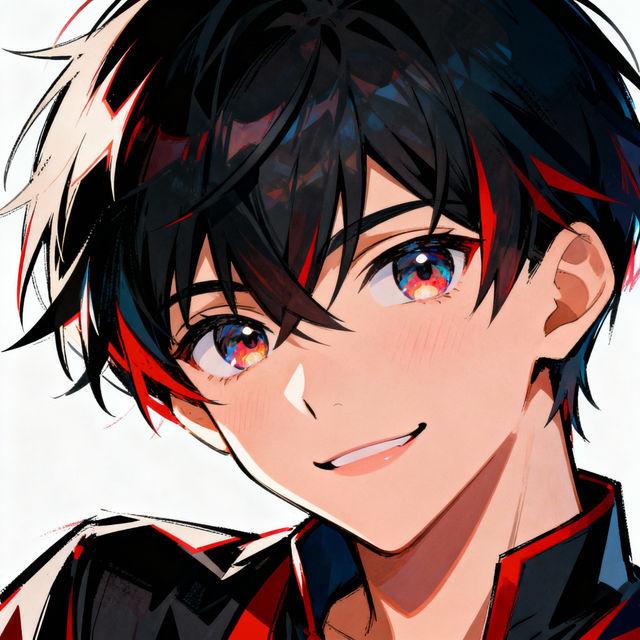 Anime Face Sketch - Made With AI gallery