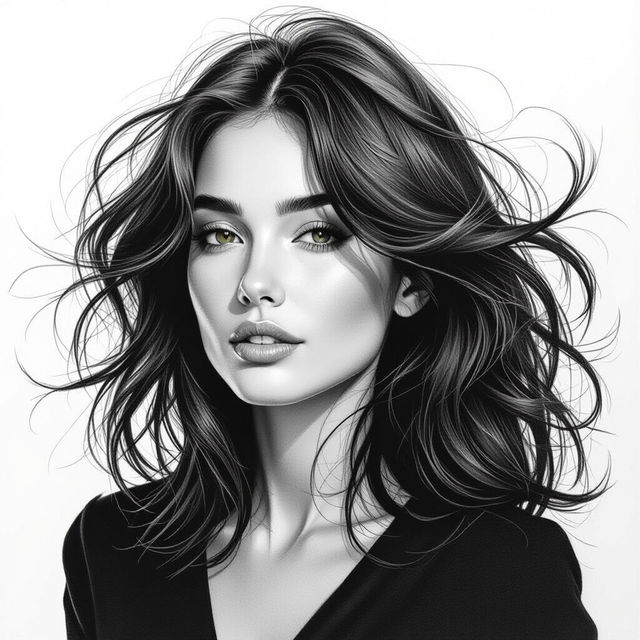 AI Drawing Hair gallery