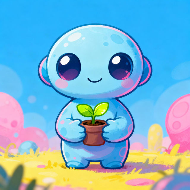 Cute Alien Drawings - Made With AI gallery