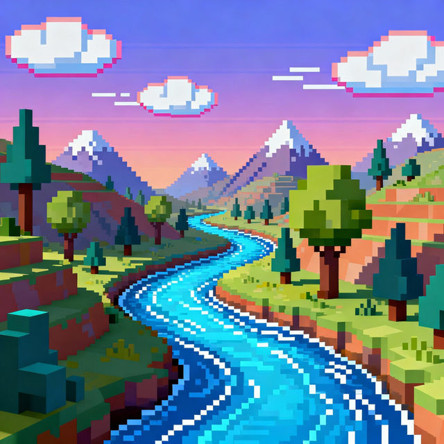 Pixel Art Background GIFs gallery