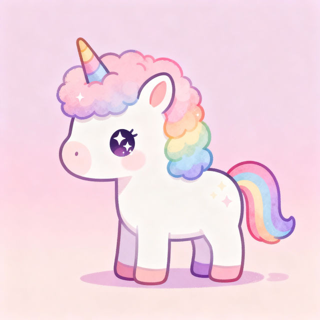 Unicorn Drawing Easy For Kids gallery