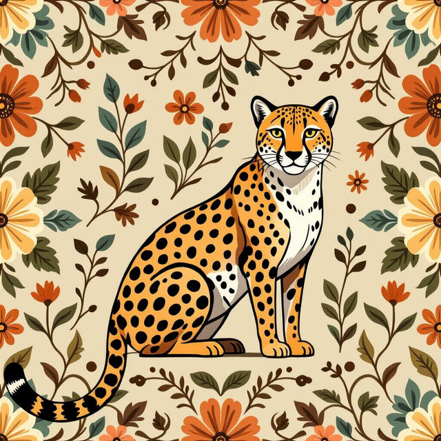 Boho Cheetah Print Wallpaper gallery