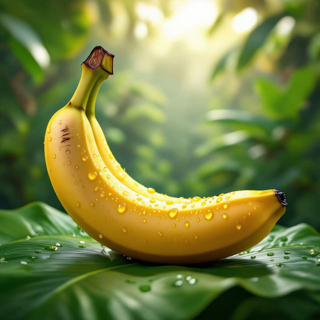 Banana Wallpaper - AI Generated gallery