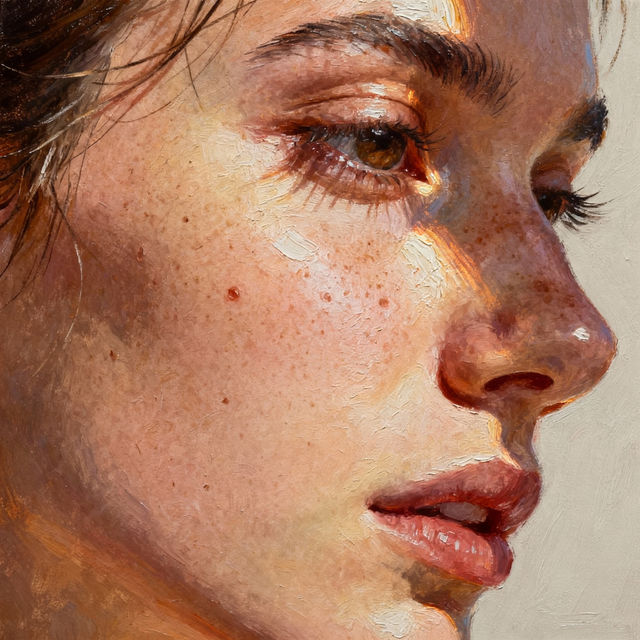 Skin Drawing Art - AI Generated gallery