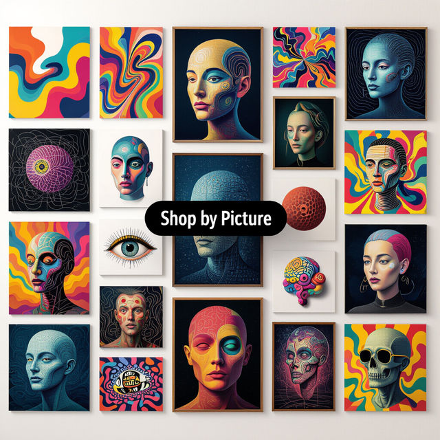 Shop By Picture - AI Art Gallery gallery