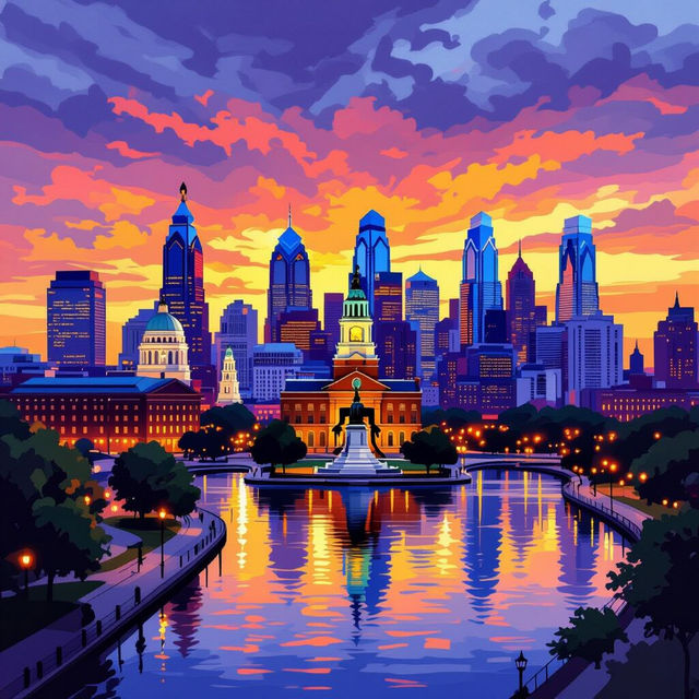 Philadelphia Wallpapers - Made With AI gallery