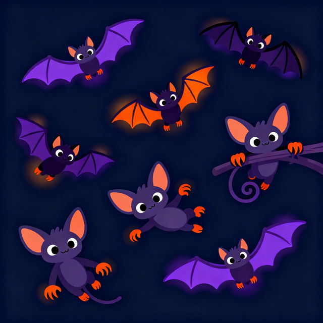 Bats Clip Art gallery