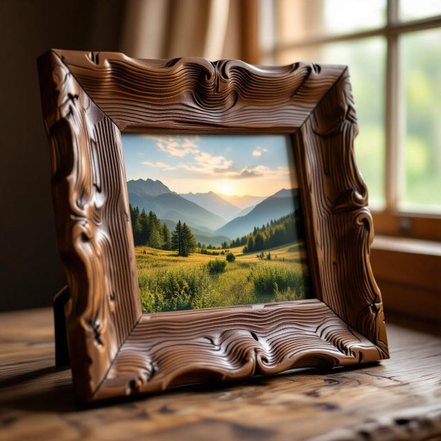 Brown Picture Frames - AI Generated gallery