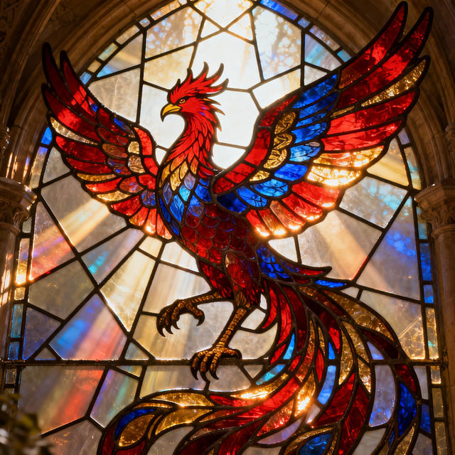 Custom Stained Glass Art - Made With AI gallery