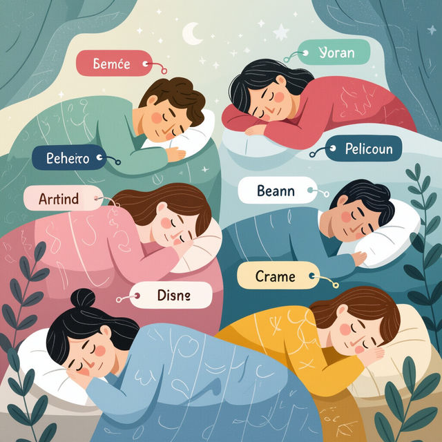 Sleeping Position Names With Pictures gallery