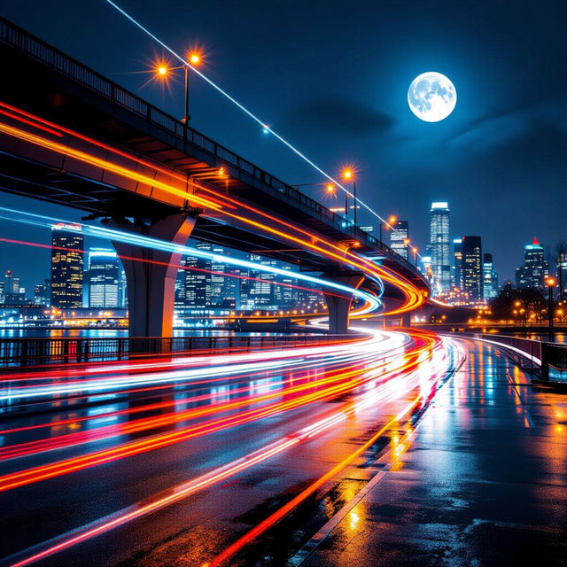 Long Exposure Pictures - Made With AI gallery