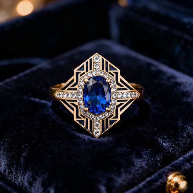 Art Deco Style Rings gallery