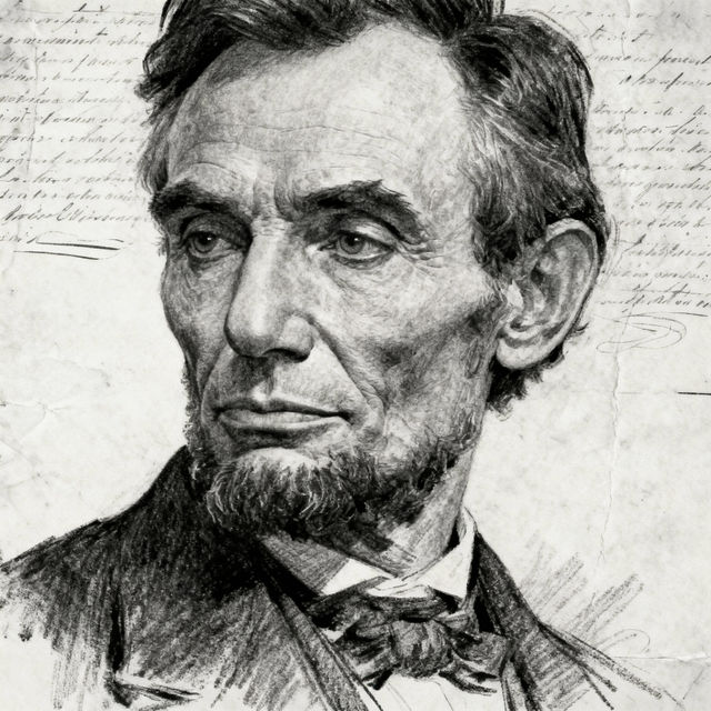 Abe Lincoln Drawings - AI Generated gallery