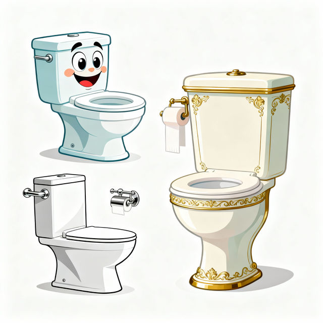 Toilet Clip Art gallery