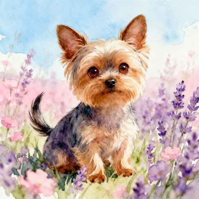 Yorkie Drawings gallery