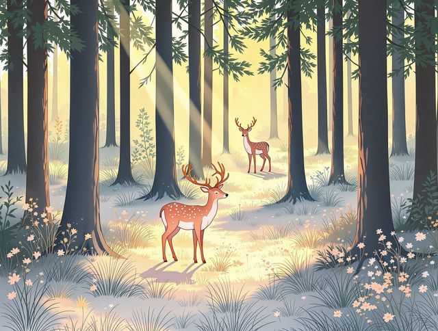 Deer Drawing & Sketches gallery