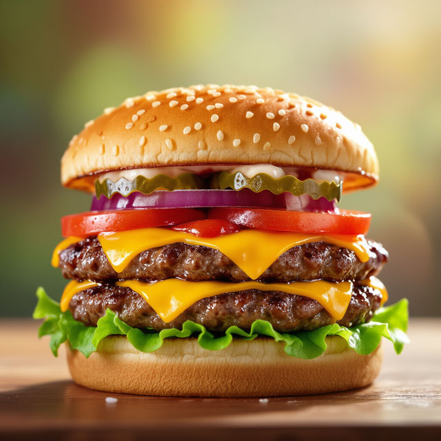 Pictures of Hamburgers - AI Generated gallery